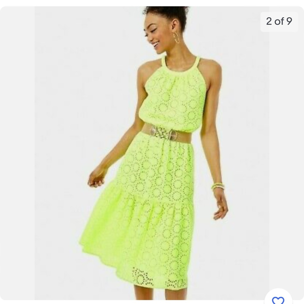 Lilly Pulitzer ALDA MIDI DRESS Size M